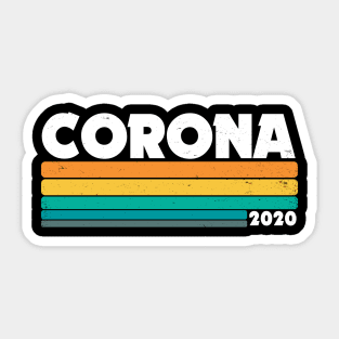 Stay Home Corona Virus Quarantine Home Office Covid-19 Sticker